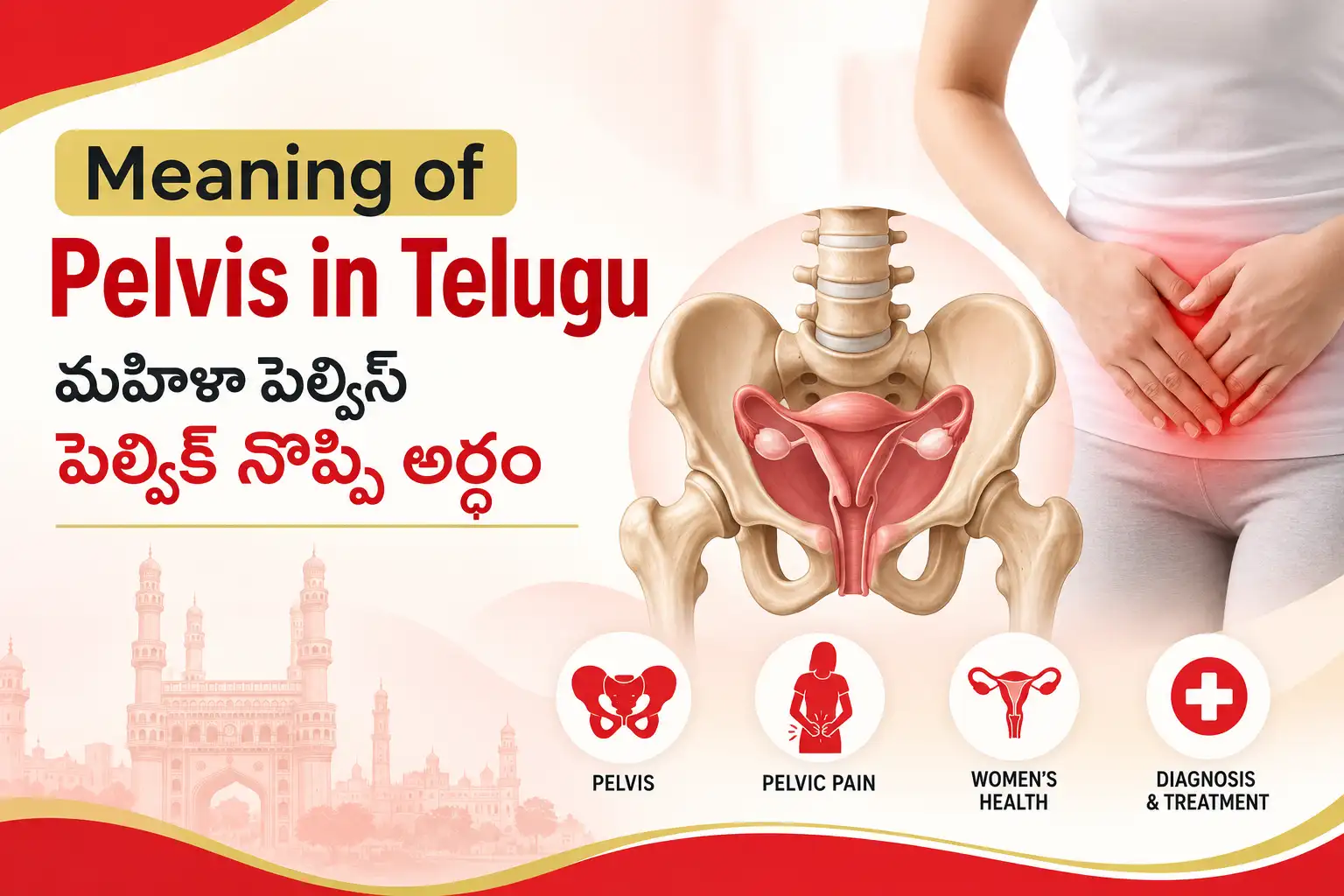 Meaning of Pelvis in Telugu: మహిళా పెల్విస్ పెల్విక్ నొప్పి అర్థం
