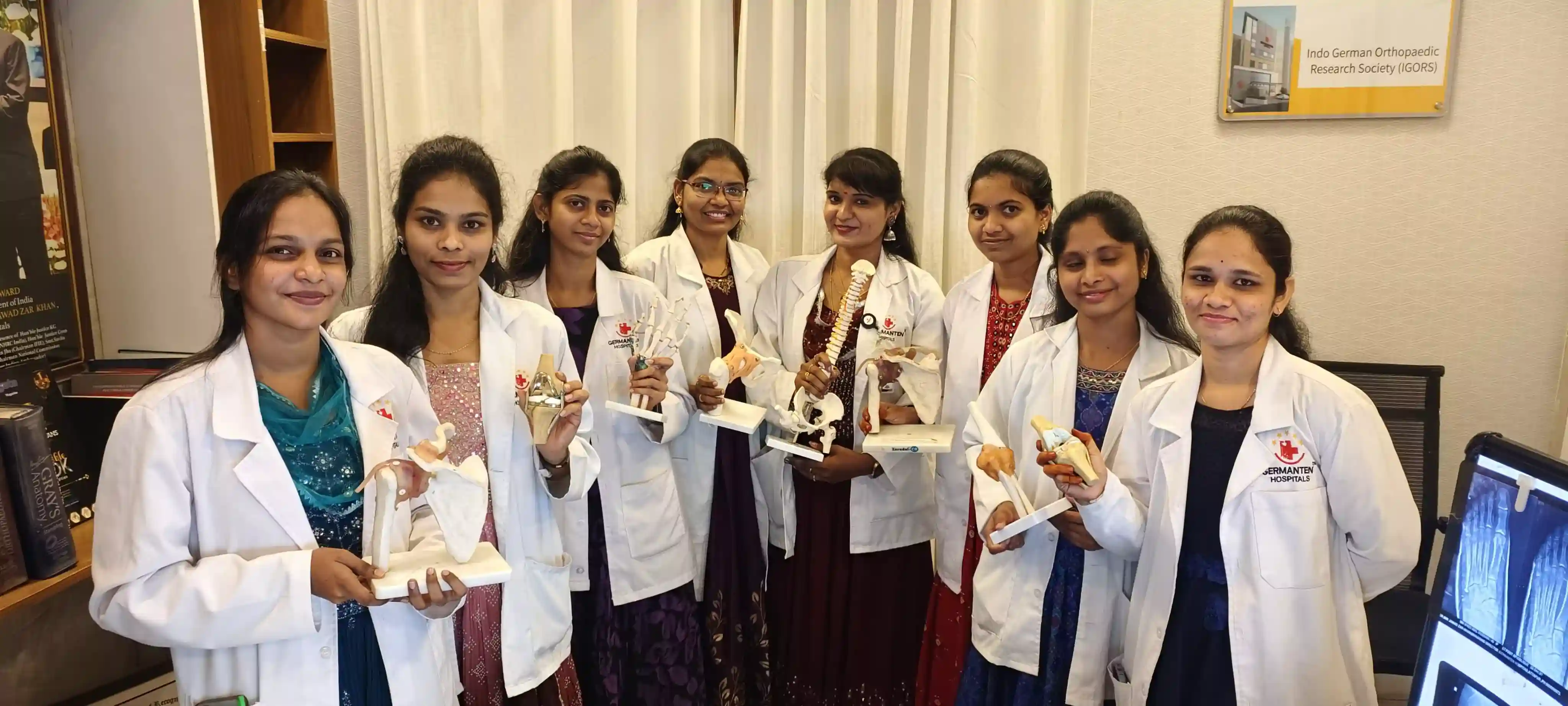Expert Physiotherapy Team at Germanten Hospital Hyderabad