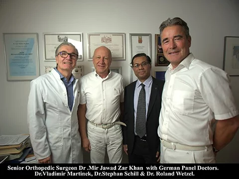 Dr. Jawad Khan with Doctors
