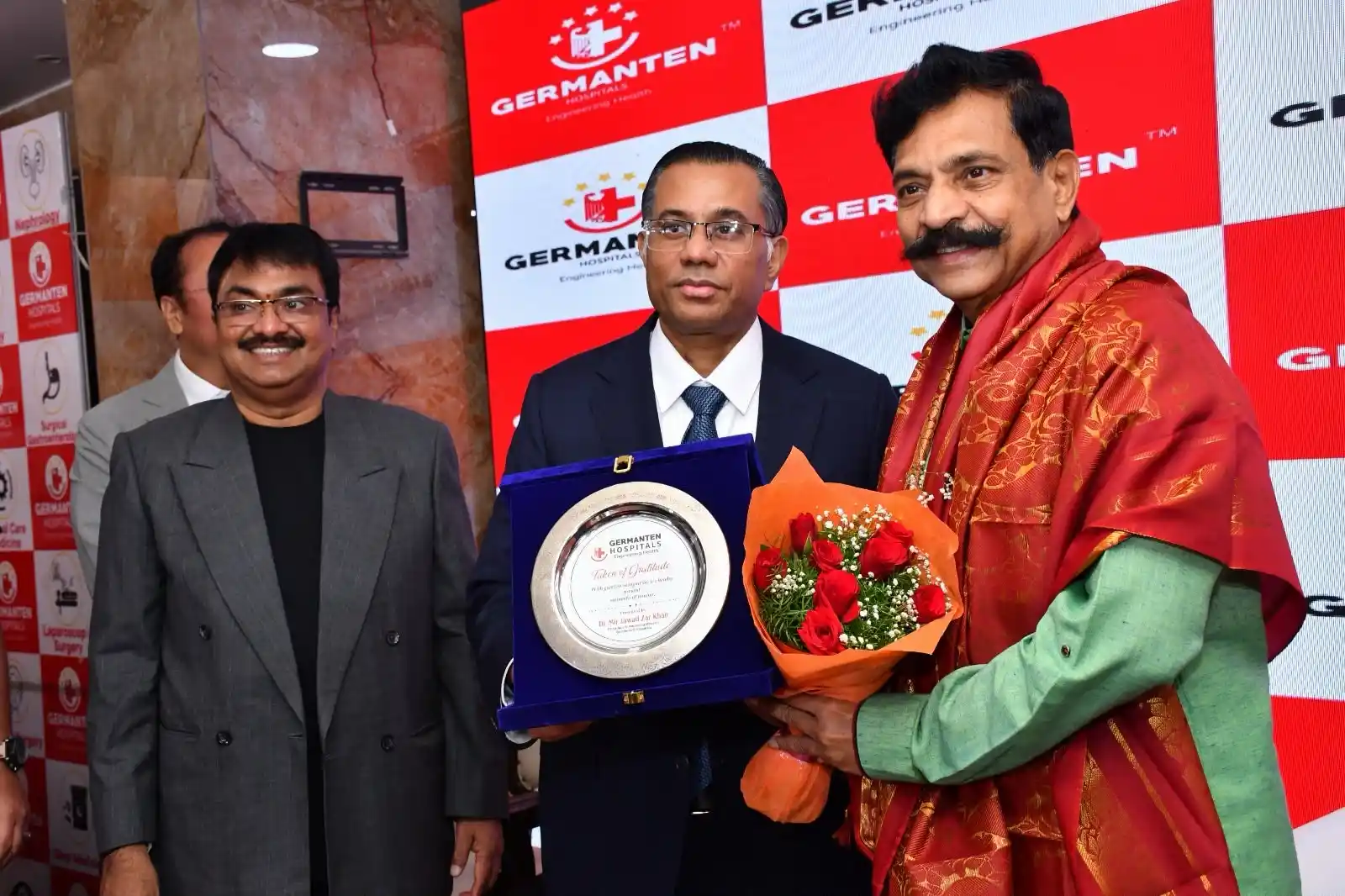 Guests at the robotic joint replacement inauguration in Hyderabad